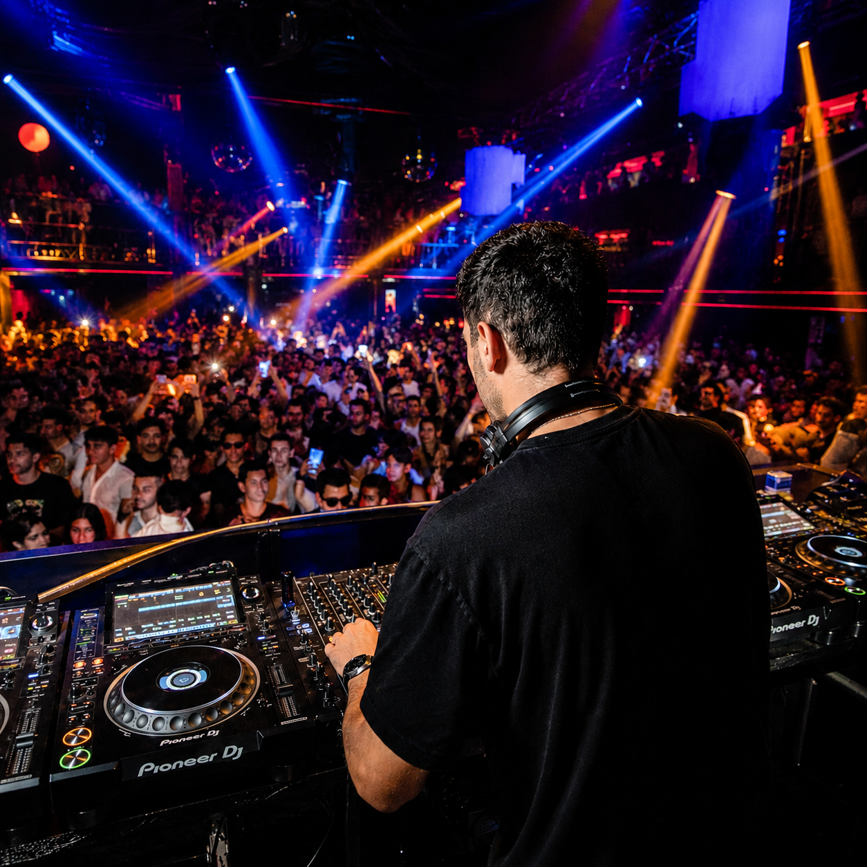 DJ en acción